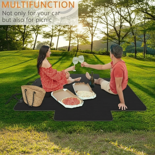 Dog Car Seat Cover – Waterproof Travel Hammock Mat for Small to Large Dogs