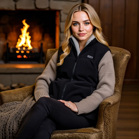 Fleece Heated Vest – USB Electric Heating Jacket