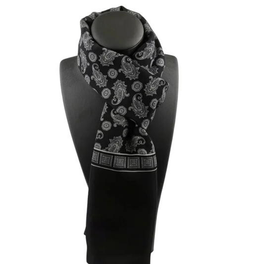 Spring Winter Luxury Silk Scarf Plaid Warm Scarves For Men And Women