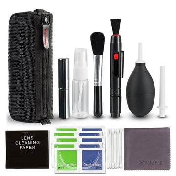 Camera Lens & Sensor Cleaning Kit SLR & DSLR Cleaning Set for Digital Cameras