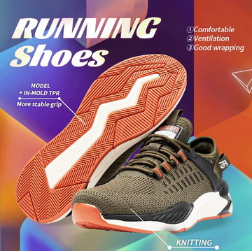 Men's Running Shoes Lightweight Breathable Sneakers