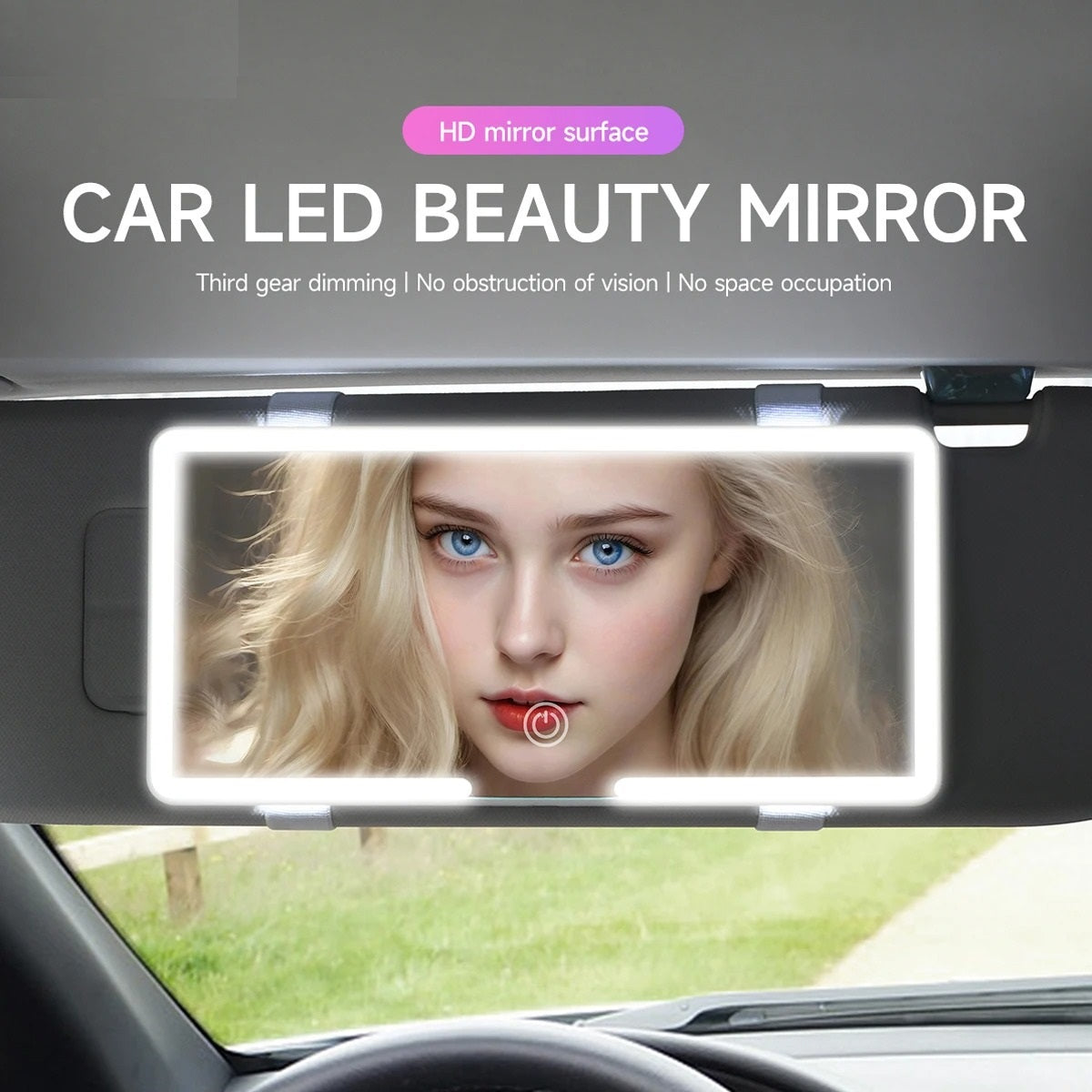 Car Sun Visor Vanity Mirror