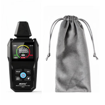 RF & EMF Radiation Detector Rechargeable Electromagnetic Field Meter with Digital Display