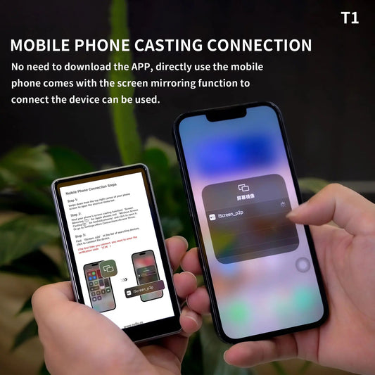 Magnetic Phone Vlog Screen – Rear Camera Monitor