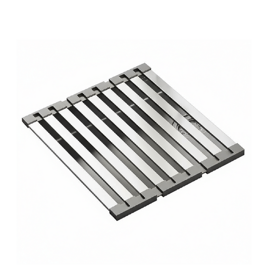 Stainless Steel Sink Drain Rack – Foldable Dish Basket