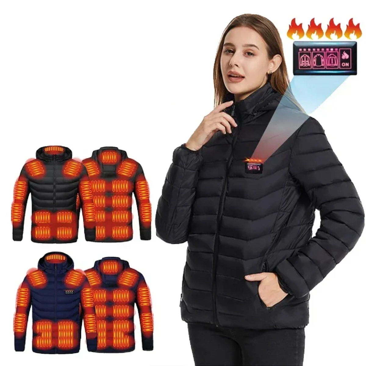 21 Areas Electric Heating Vest Self Jackets