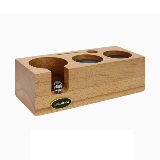 Wooden Coffee Tamper Station