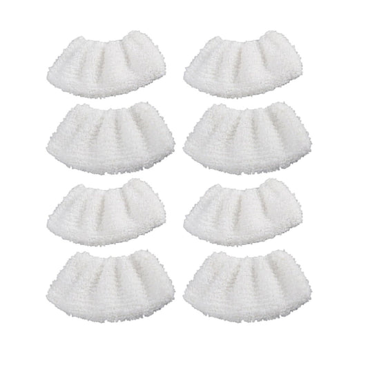 8pcs Microfibre Cover Steam Mop Pads