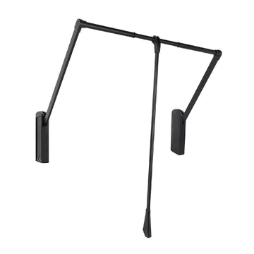 Wardrobe Pull-Down Hanger – Adjustable Lift Rod Space-Saving Closet Rail