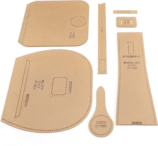 DIY Handbag Pattern Stencil Leather Template Kit for Leather Bag