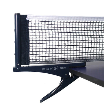 Clip-On Table Tennis Net Set Adjustable Ping Pong Net Rack with Clamp
