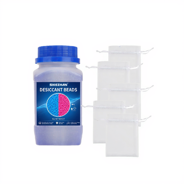 Reusable Color-Indicating Desiccant Beads Moisture Absorber for Cameras & Electronics