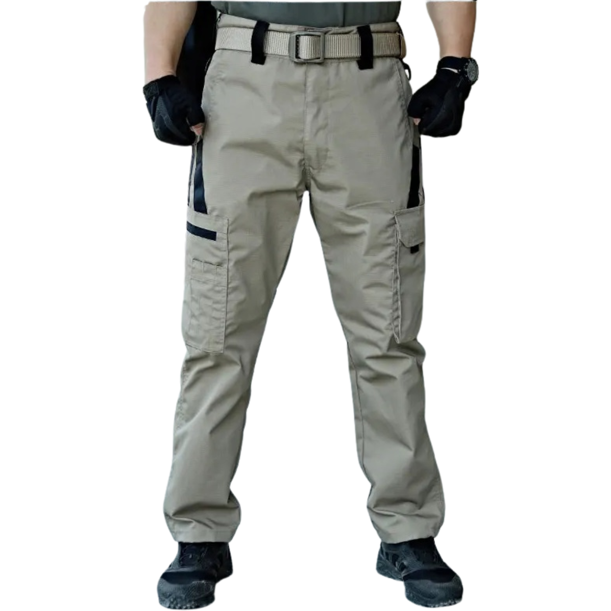 Men’s Tactical Cargo Pants – Waterproof Multi-Pocket Outdoor Trousers