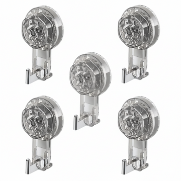 Suction Cup Hooks – No-Drill Self-Adhesive Wall Hooks for Bathroom and Kitchen