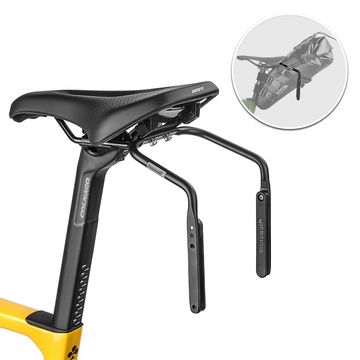 Bike Saddle Stabilizer Bracket Rear Seat Support Rack for Bicycle Bags