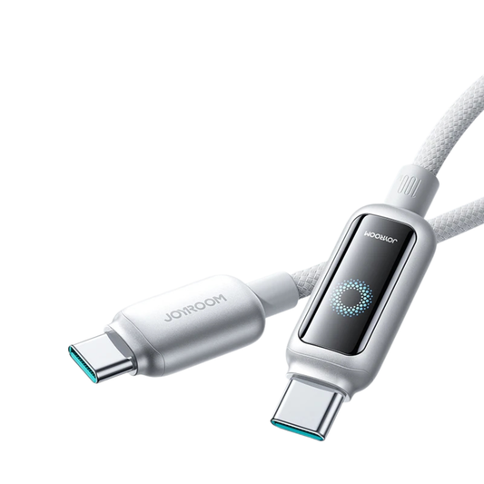 100W USB Type-C to Type-C Fast Charging Cable 1.2m with Auto Power-Off
