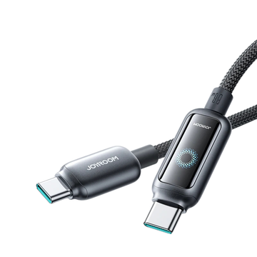 100W USB Type-C to Type-C Fast Charging Cable 1.2m with Auto Power-Off