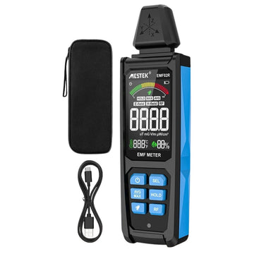 Rechargeable EMF Meter Electromagnetic Field Radiation Detector with Digital Display