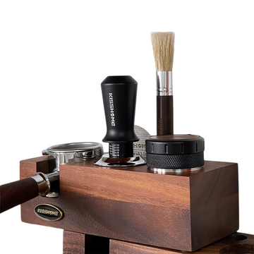 Wooden Coffee Tamper Station