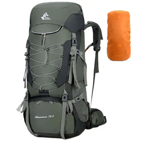 75L Camping Backpack Hiking Trekking Outdoor Rucksack Bag