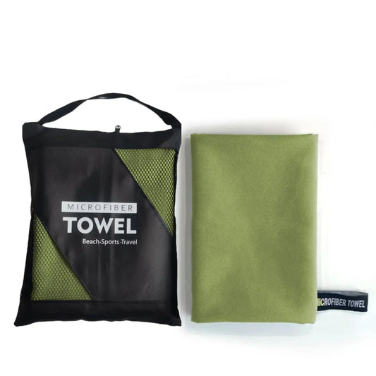 Quick-Dry Microfiber Towel Ultra Absorbent Lightweight Sports & Travel Towel