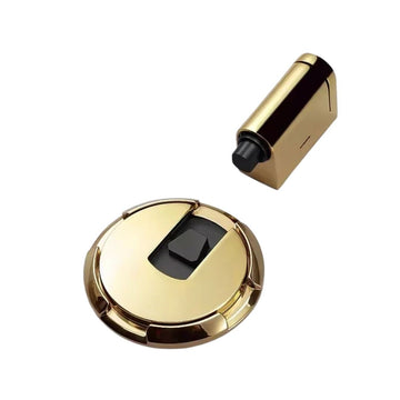 Automatic Door Stopper No-Drill Floor Door Stop Windproof Holder