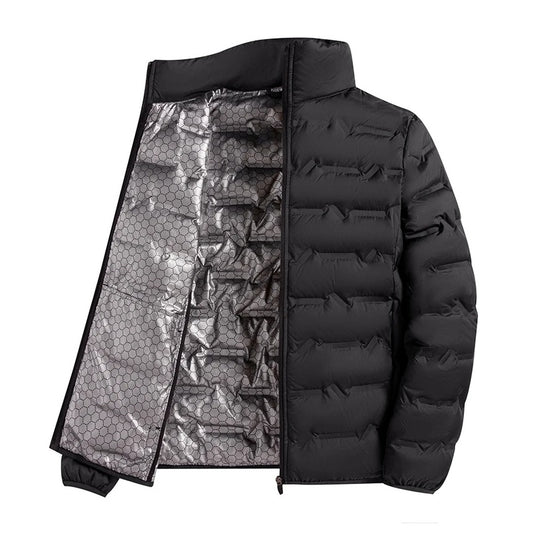 Graphene Self-heating Collar Classical Warm Winter Jackets