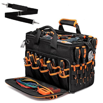 Tool Tote Bag Organizer, Electrician Tool Bag & Caddy