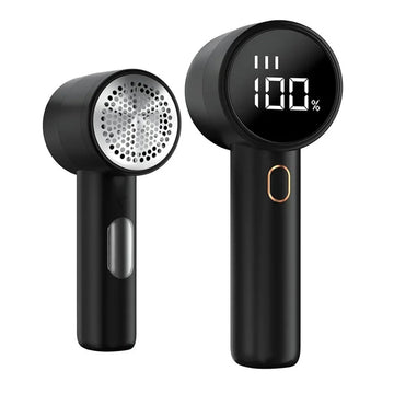 Electric Lint Remover with LED Display  Cordless 3-Speed Fabric Shaver