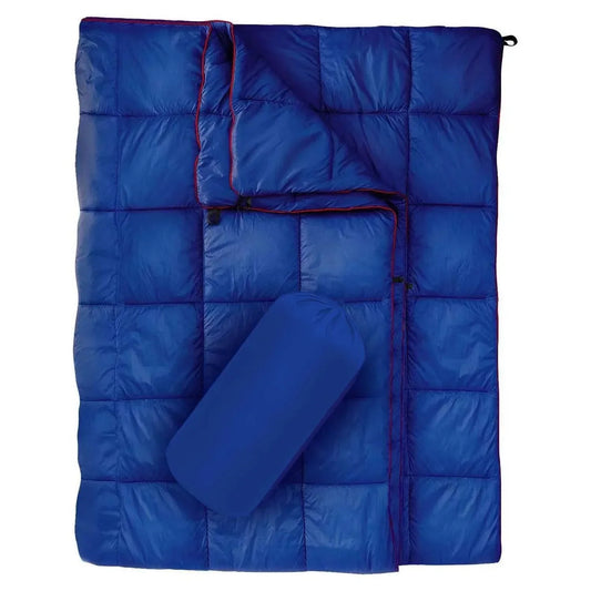 Puffy Camping Sleep Pad Thermal Blanket for Cold Weather