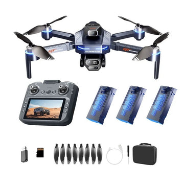 GPS Foldable Drone with Dual Camera Brushless Motor FPV Quadcopter