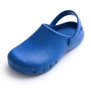 Unisex Non-Slip Work Shoes EVA Sole Slip-On Clogs for Nurses & Chefs