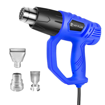 2000W Heat Gun with Adjustable Temperature 140–1112°F Heavy Duty with 4 Nozzles