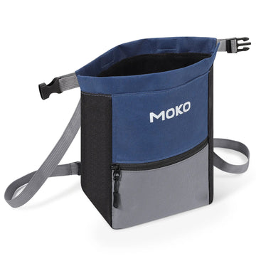 Large Capacity Climbing Chalk Bag with Magnetic Closure & Zipper Pocket