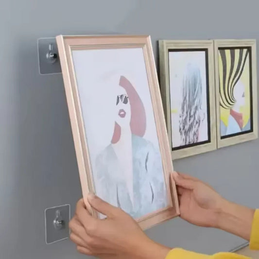 Transparent Self-Adhesive Wall Hooks – Strong Seamless Hanging Hooks