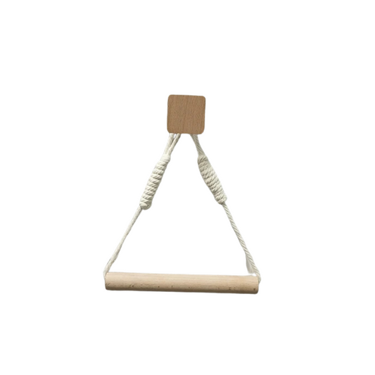 Wall-Mounted Toilet Paper Holder – Wooden Bathroom Tissue Rack with Towel Bar