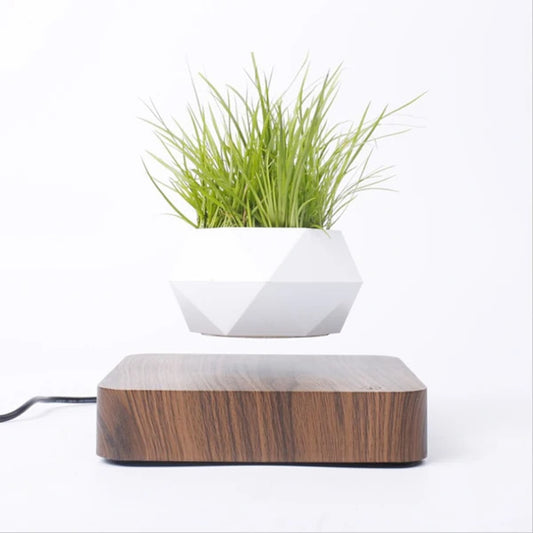 Magnetic Levitating Flower Floating Plant Pot Desk Decor