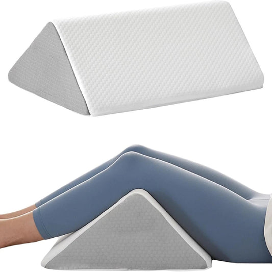 Knee Wedge Pillow Leg Elevation Support for Sleep Position