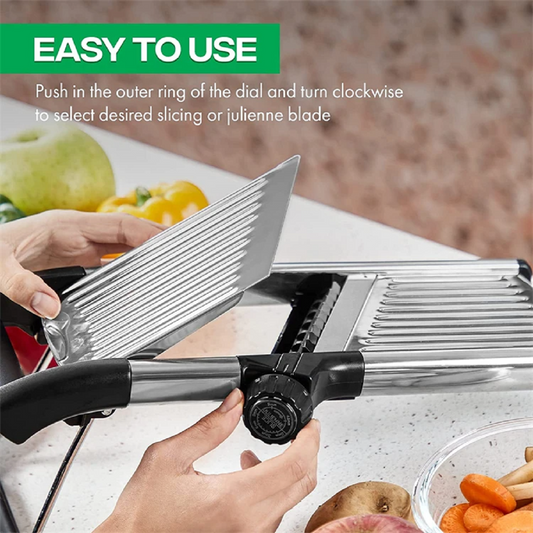 Adjustable Mandoline Stainless Steel Vegetable Slicer