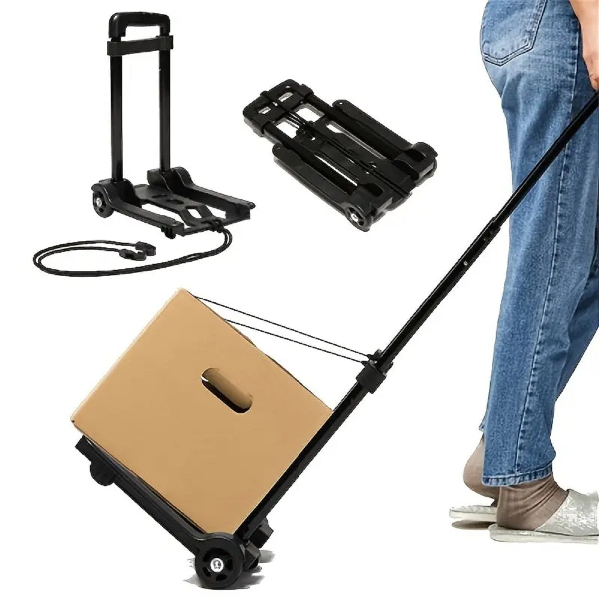 Folding Hand Truck Lightweight Portable Cart