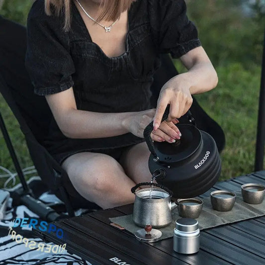 1.3 L Aluminum Alloy Camping Teapot Tableware Ultralight Kettle