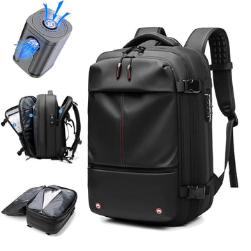 17-Inch Laptop Backpack – Vacuum Compression Business Travel Backpack