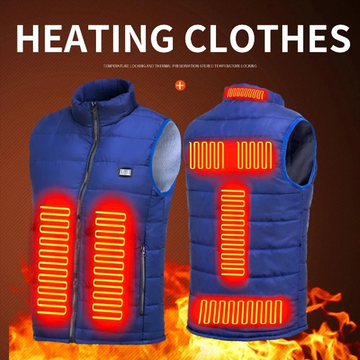 Winter Heated Vest Jacket Electrically Heated Thermal Waistcoat