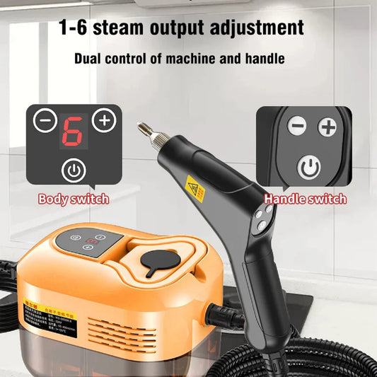 High-Temperature Sterilization Pressure Jet Washer Steam Cleaner Machine