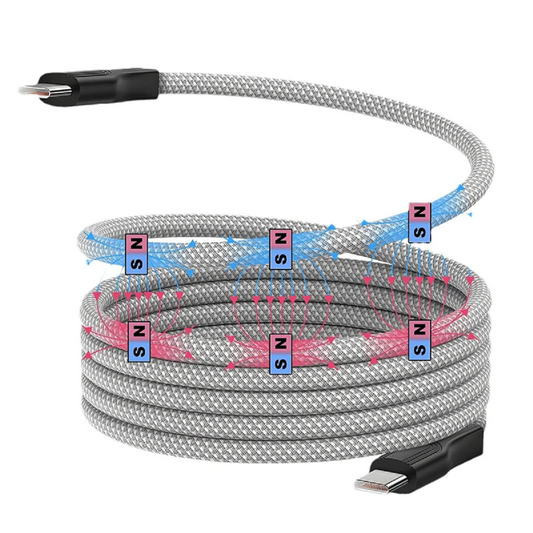 Magnetic USB Type C Charging Cable