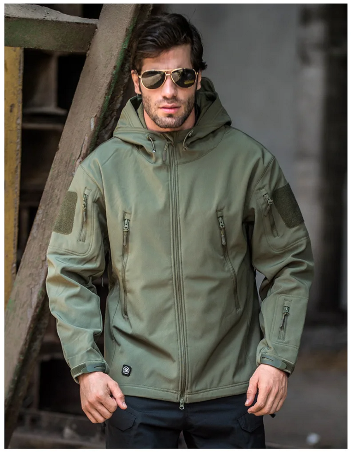 Men's Tactical Windproof Waterproof Jacket