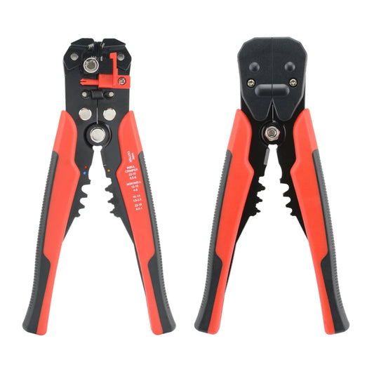 Wire Stripper Crimping Pliers 24-10AWG Adjustable Cable Cutter & Terminal Tool