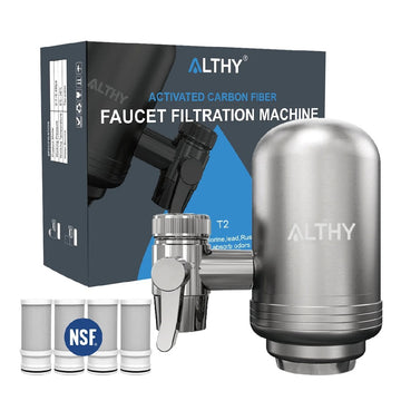 Stainless Steel Faucet Water Filter – Tap Purifier for Lead And Chlorine