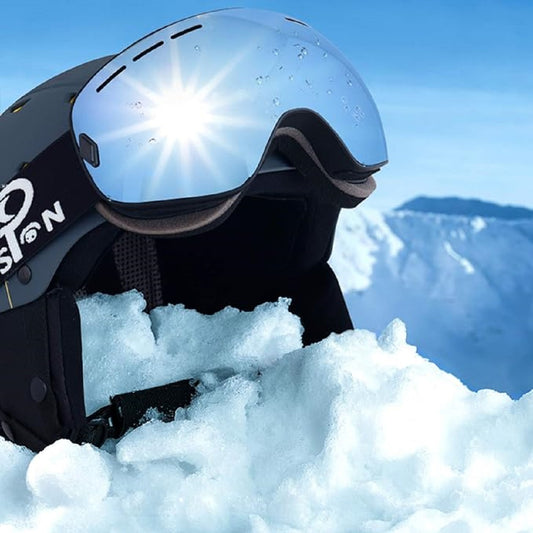 Ski Frameless Snow Double Layer Goggles for Men And Women