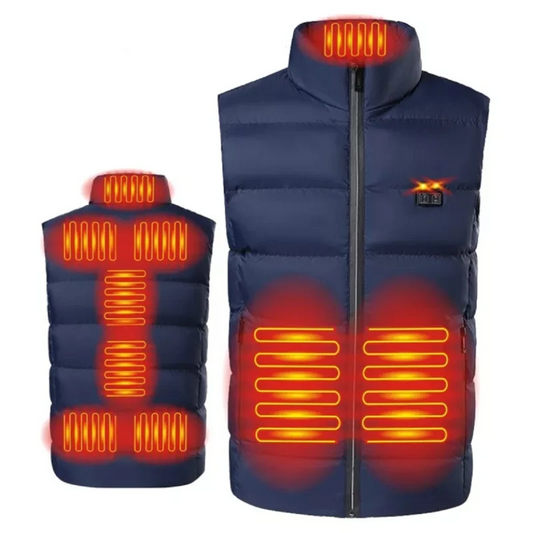 Winter Heated Vest Jacket Electrically Heated Thermal Waistcoat